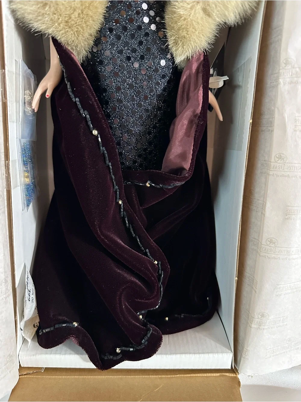 Vintage 1995 Gene Sparkling seduction Doll Ashton Drake Mel Odom w/ COA